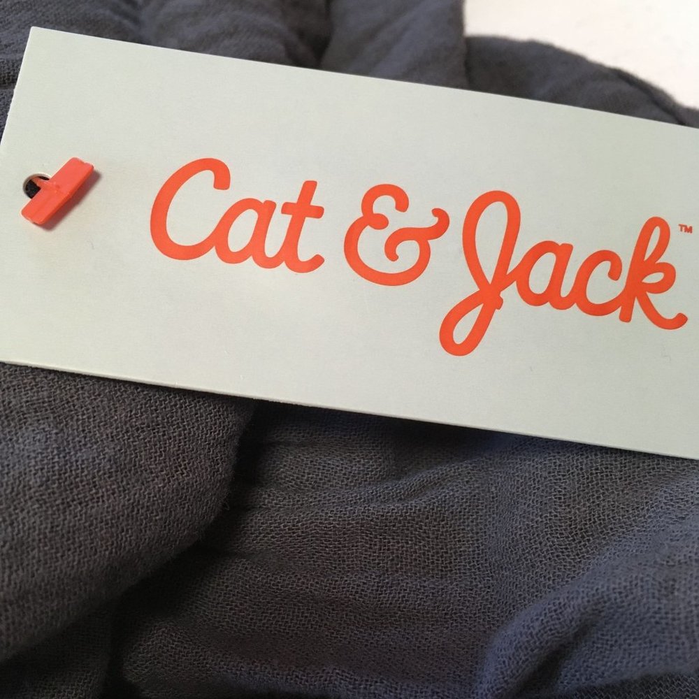 NWT - Cat & Jack Sleeveless Summer Dress - Dark Blue - Size 18 mos - Picture 6 of 7